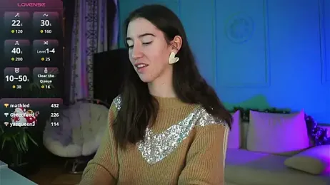 Belle_Via webcam model stream image