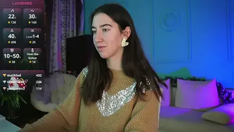 Belle_Via webcam model stream image