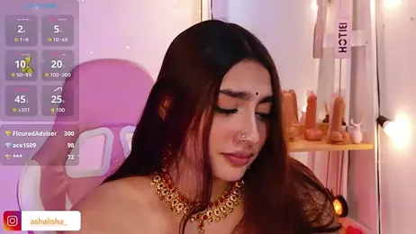 ashalisha webcam stripchat model stream image