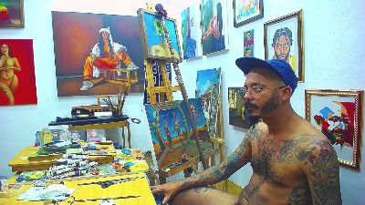 color_beat webcam model stream image