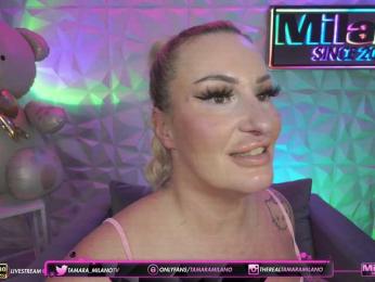 TamaraMilano webcam model stream image