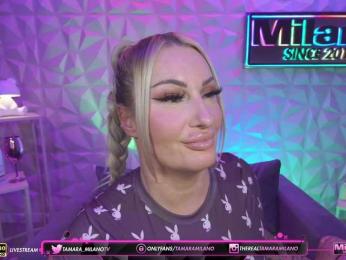 TamaraMilano webcam model stream image