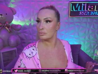 TamaraMilano webcam model stream image