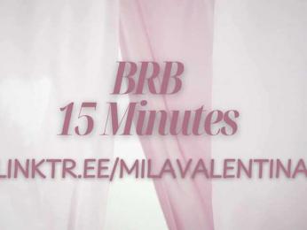 MilaValentina webcam model stream image