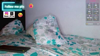 Bear_97x webcam model stream image