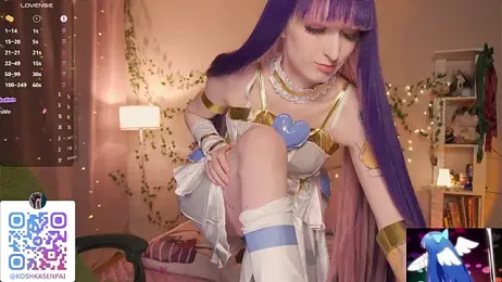 koshkasenpai webcam stripchat model stream image