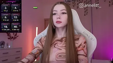 Annelitt webcam model stream image