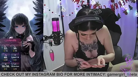 Gamergirl-Linela webcam model stream image