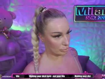 tamaramilano webcam model stream image