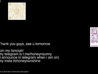 honey_sunshine webcam chaturbate model stream image