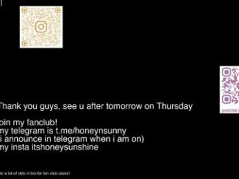honey_sunshine webcam chaturbate model stream image