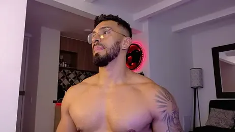 tony_muscle webcam model stream image