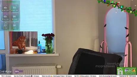 sweetuniporn webcam model stream image