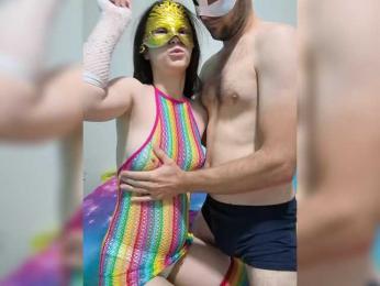 Double-cats webcam model stream image