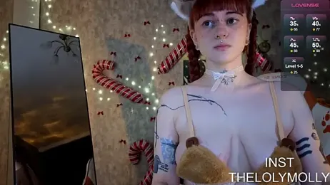 LolyMolli webcam model stream image