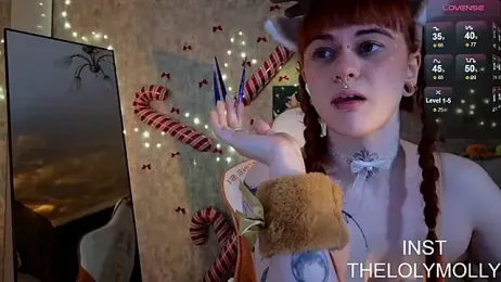 LolyMolli webcam model stream image