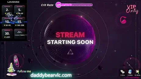 DaddybearVLC webcam model stream image
