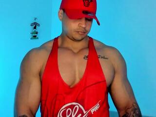 Iron Coleman webcam model stream image