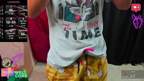 GoldenProject webcam model stream image