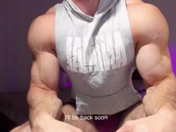 adam_muscle_ webcam model stream image